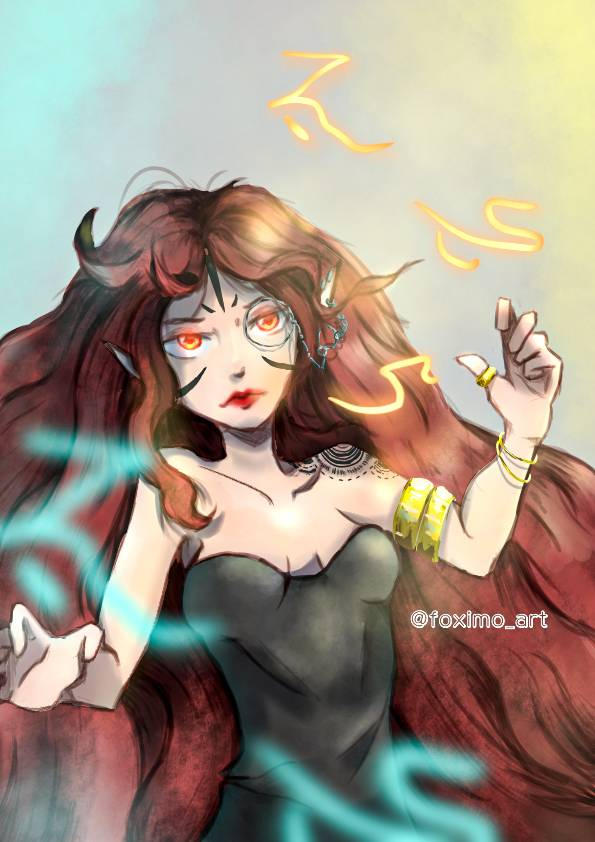 Foxeimo Solar daughter of the sun. by foximo-art on DeviantArt