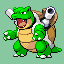 Haxxor Red: Lime Blastoise