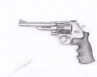 44 Magnum Handgun