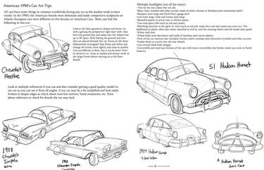 1950s Cars Art Tips