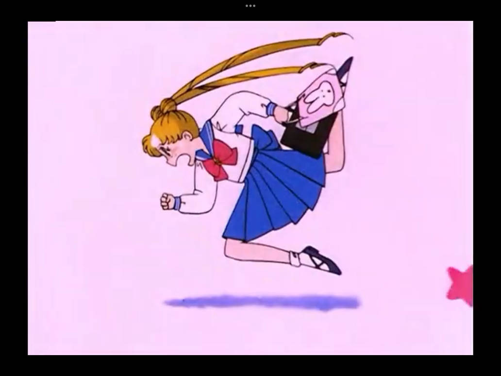 Usagi falling by loo678 on DeviantArt