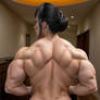 Asian Female Super Sexy Back Full Of Muscles