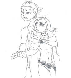 TT- Raven and BeastBoy