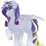 Derpy x Rarity fusion commission