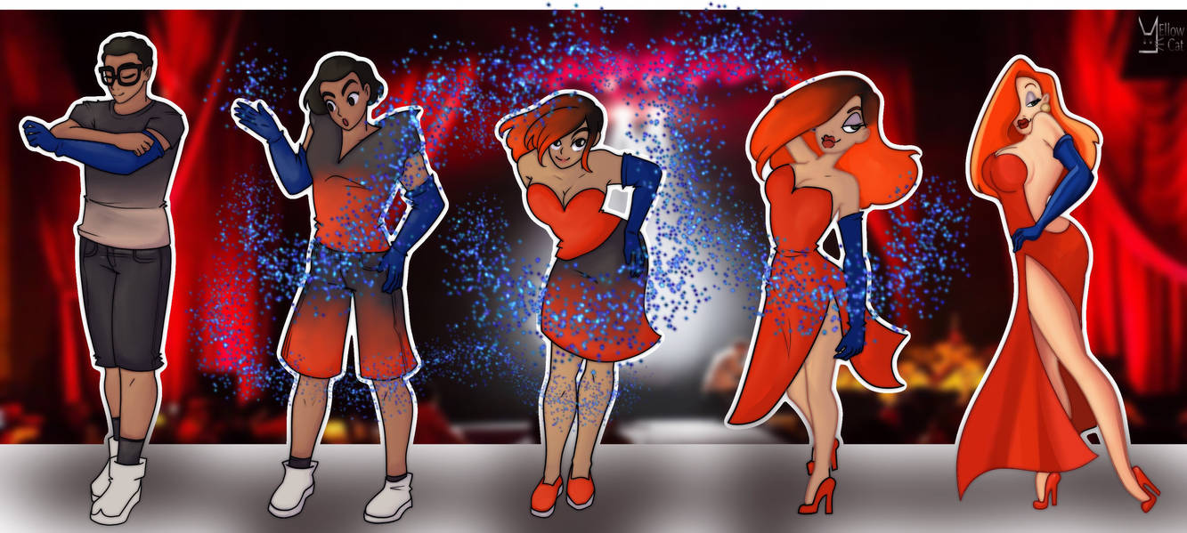 The Show Must Go On- Jessica Rabbit TF by GhastlyTF on DeviantArt