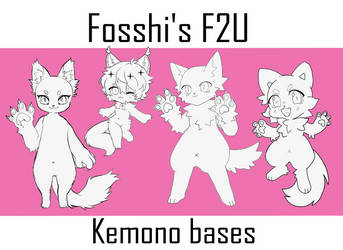 Kemono / furry base F2U