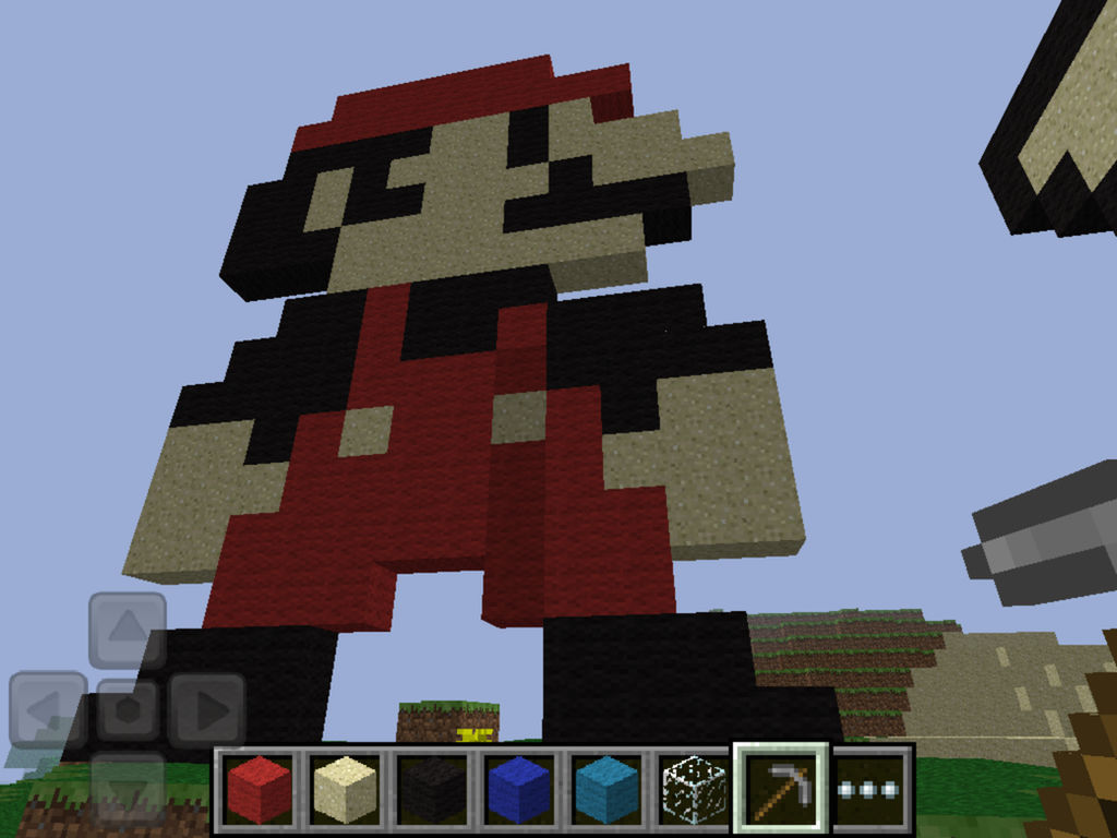 Minecraft Pocket Edition Lite Mario by sonikkuruzu on DeviantArt