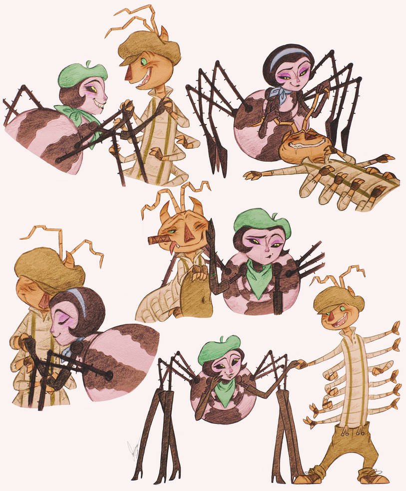 Deviantart Insect Love Lovebugs by Nymblan on DeviantArt