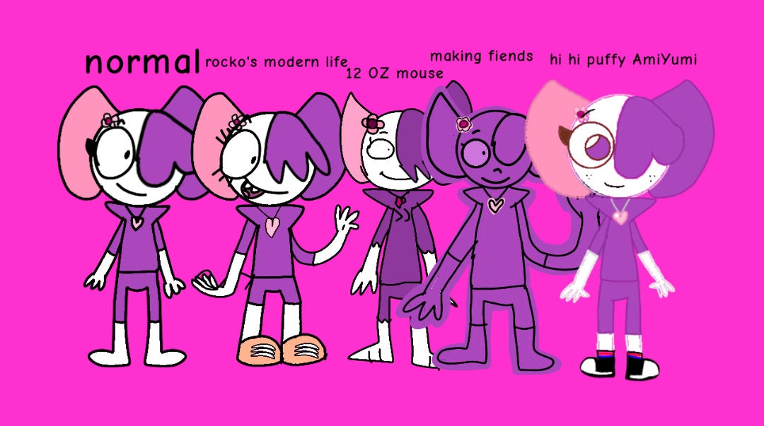 Diffrent Cartoon Style Deviantart Me in 5 different cartoon art styles by Grijulescu on DeviantArt