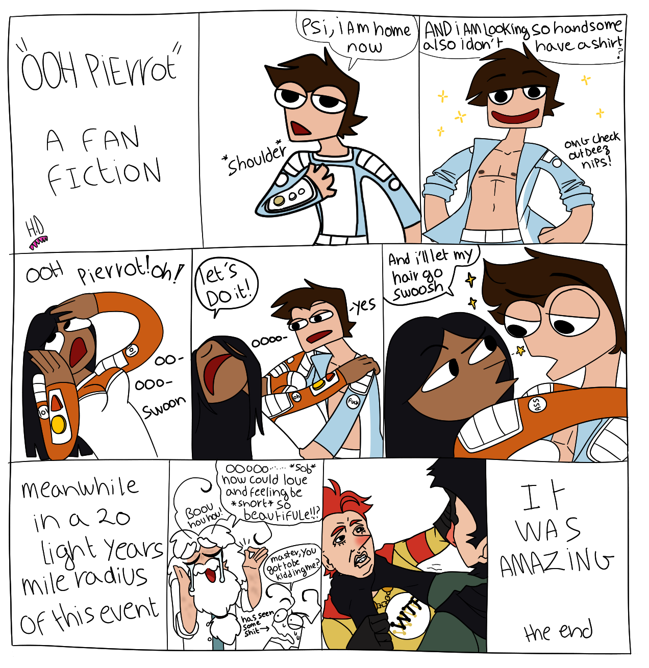 Ouat Space : the ooooo pierrot fanfiction