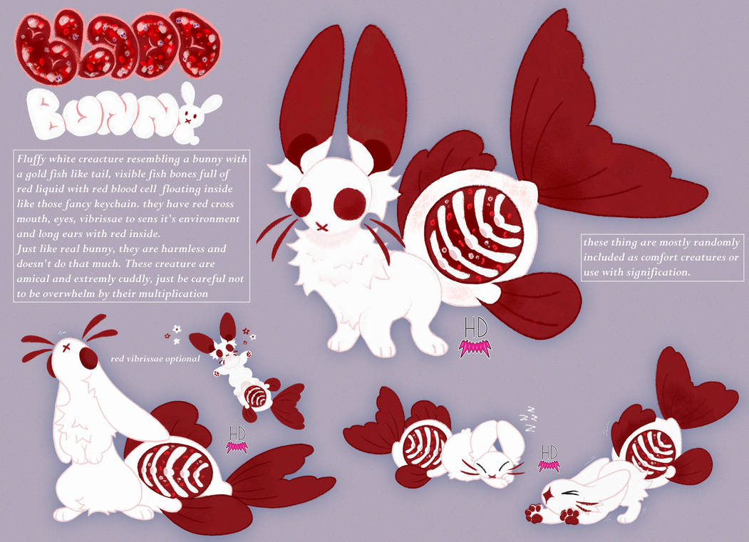 Blood Bunny Reference by Helk-Dglobin on DeviantArt