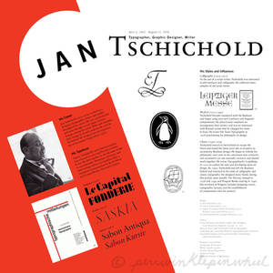 Tschichold Poster