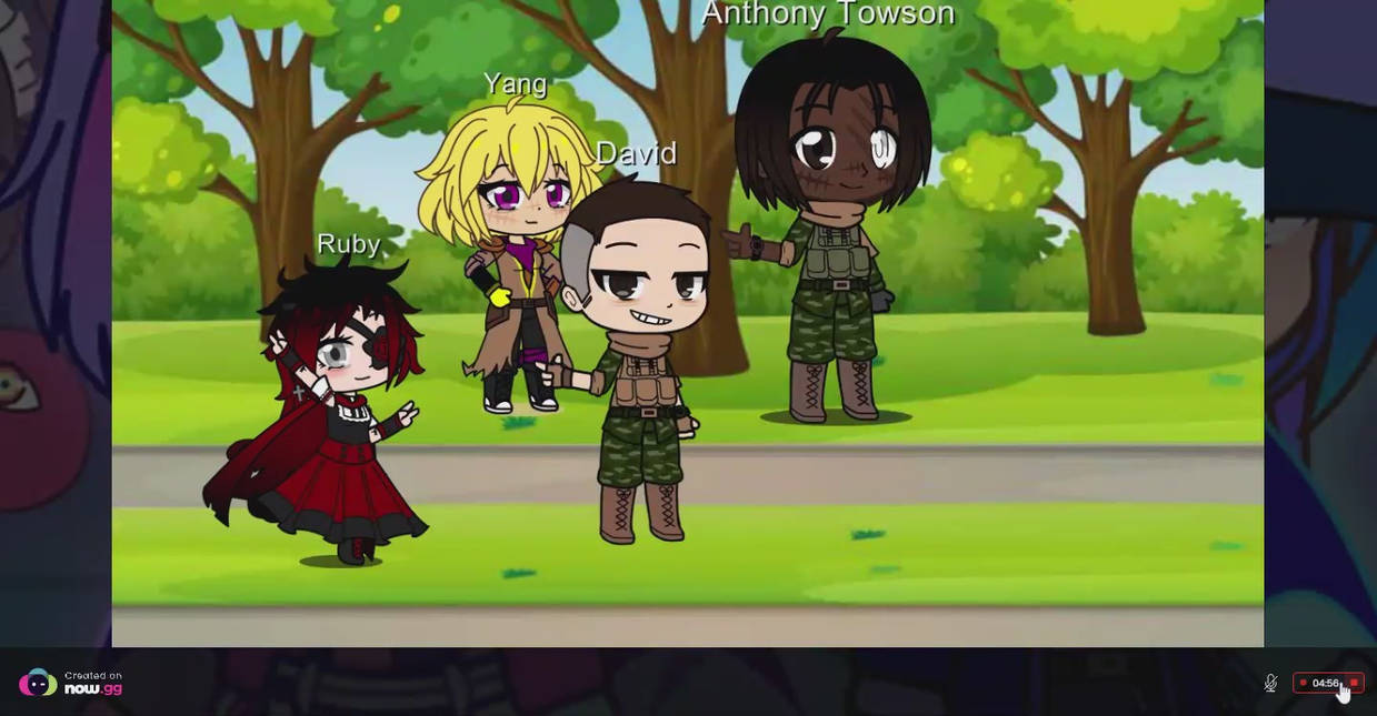 Anthony T., David F., Ruby and Yang by Ant357627 on DeviantArt