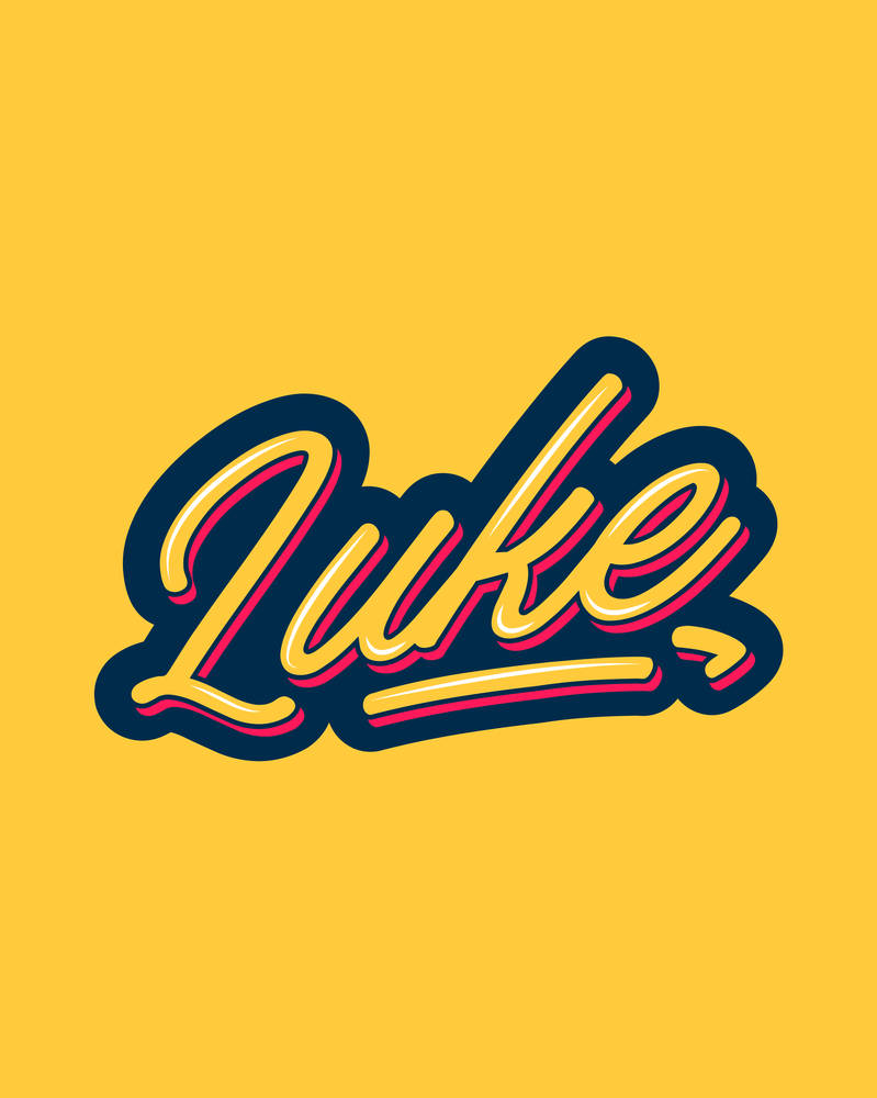 Fancy Script Luke Luke by Luc4smateo on DeviantArt