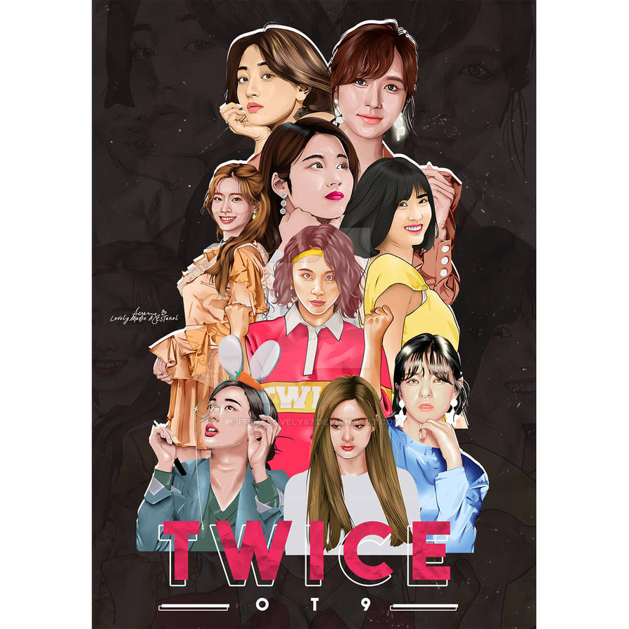 Twice Ot9 Fan Art By Itsmelovely97 On Deviantart Twice Ot9 Fan Art By Itsmelovely97 On Deviantart