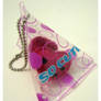 Bag it Heart Keyring