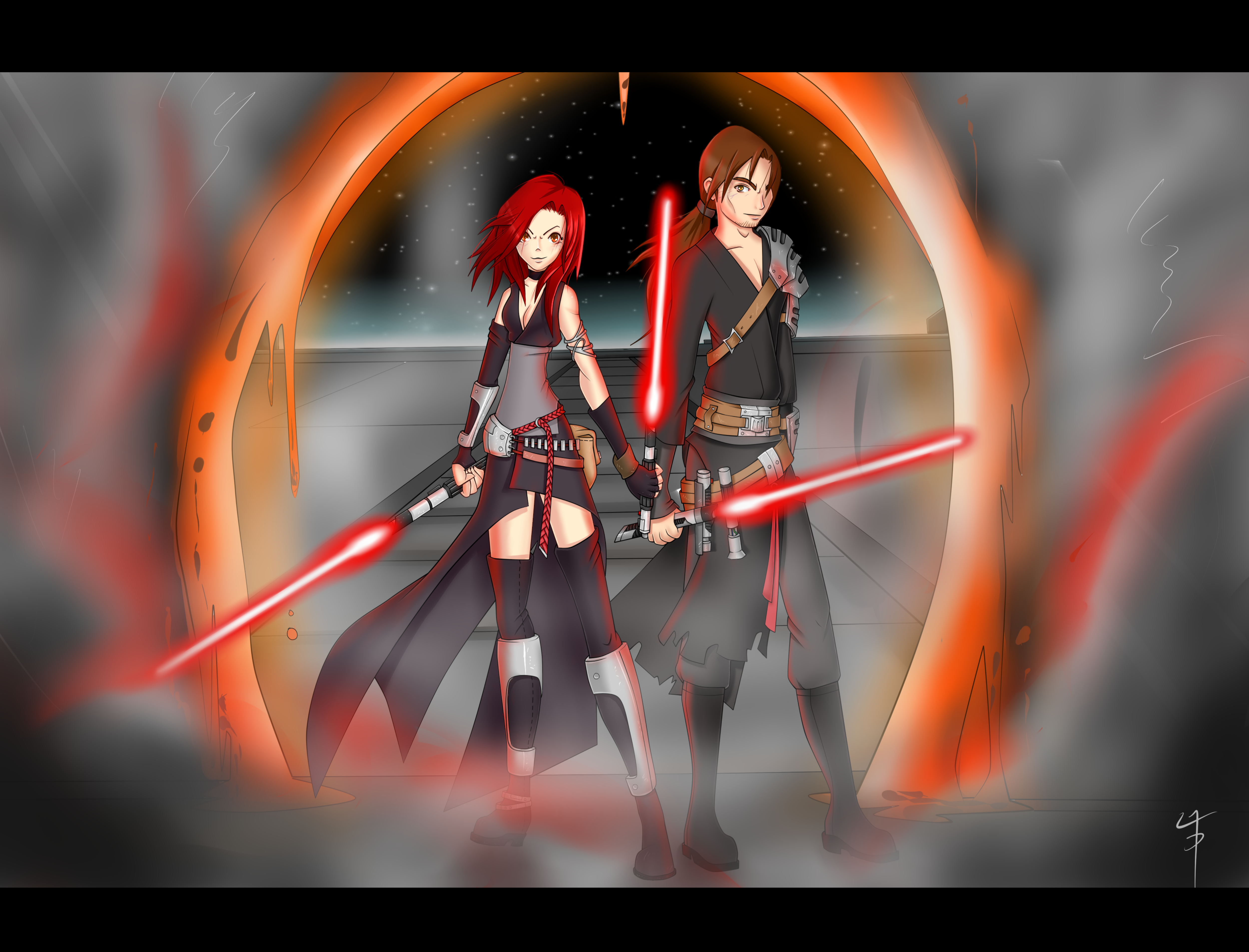 Sith Lords Anima and Fenrir