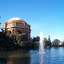 By the fountain