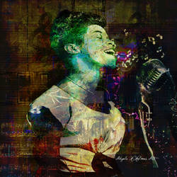 Sarah Vaughn TributeMixed media