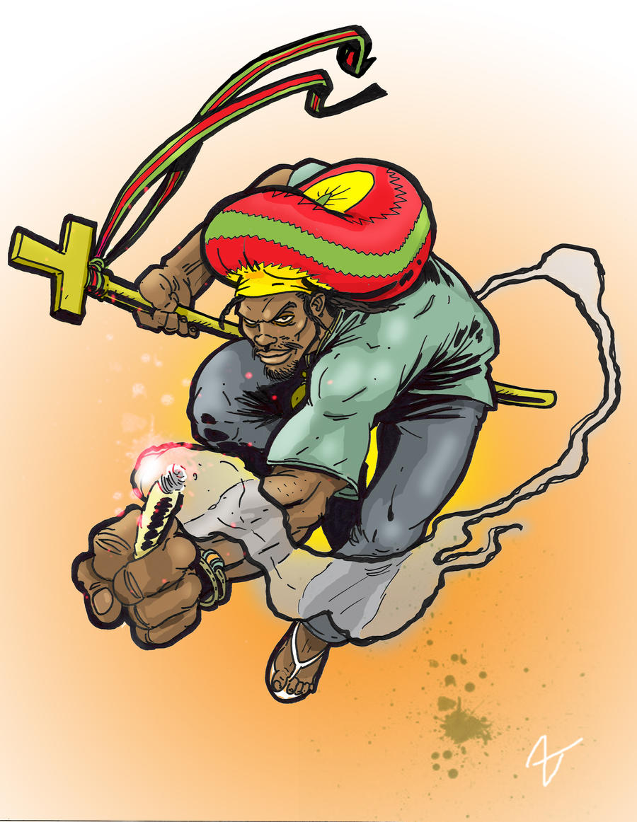 Rasta-man hero by Aaron-Jenkinson on DeviantArt