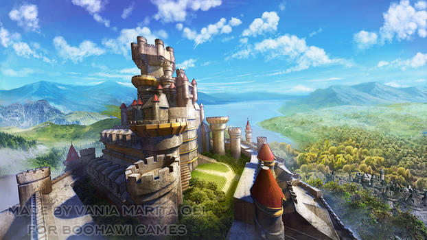 Boohawi Games - Castle background