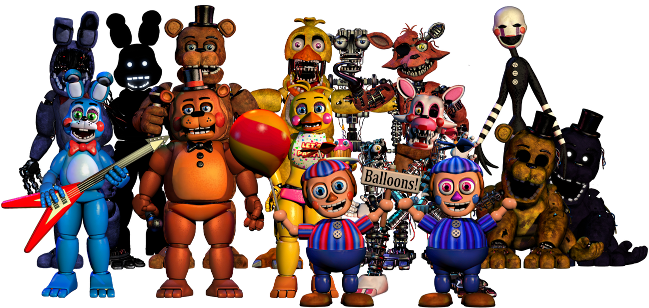 Five Nights At Freddy's 2 by Alebatman on DeviantArt