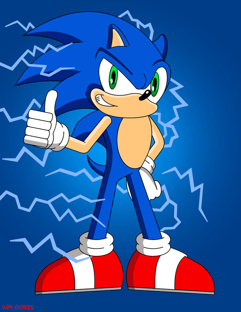 Sonic The Hedgehog by ArtistWill96 on DeviantArt