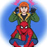 Spider-Man and Jean Grey