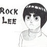 Rock Lee poster