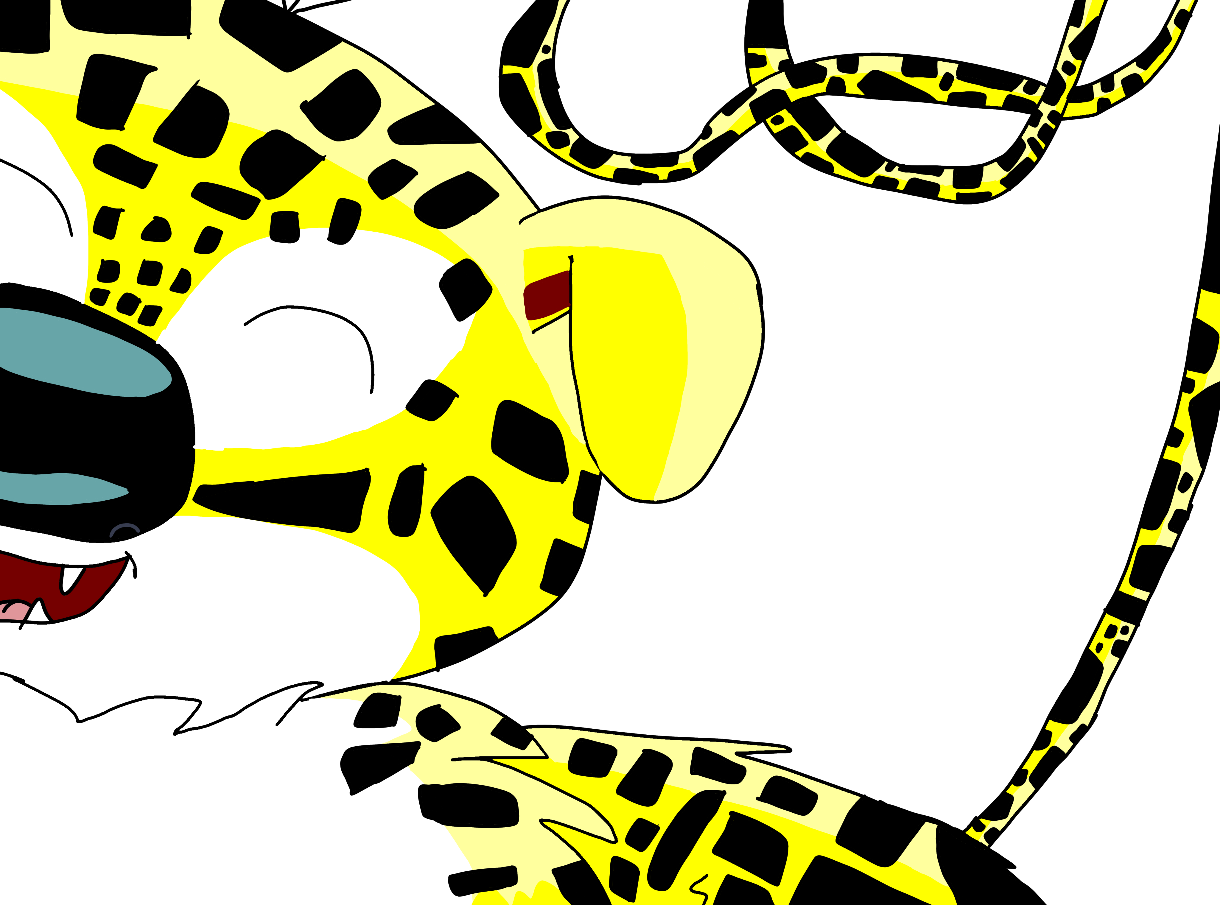 Marsupilami is hugging you by roaldmt on DeviantArt