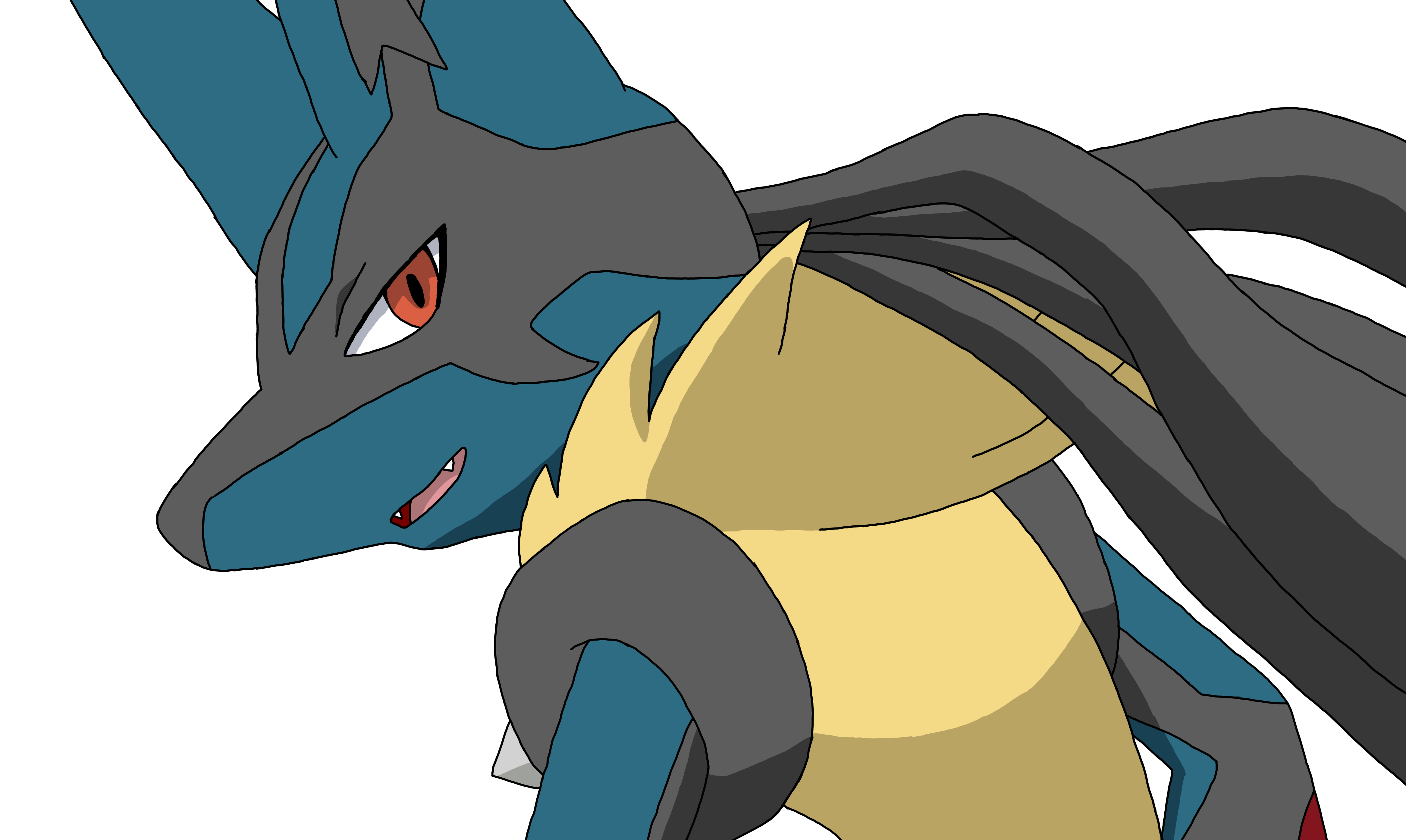 Mega Lucario Capture by KandaSorata1245 on DeviantArt