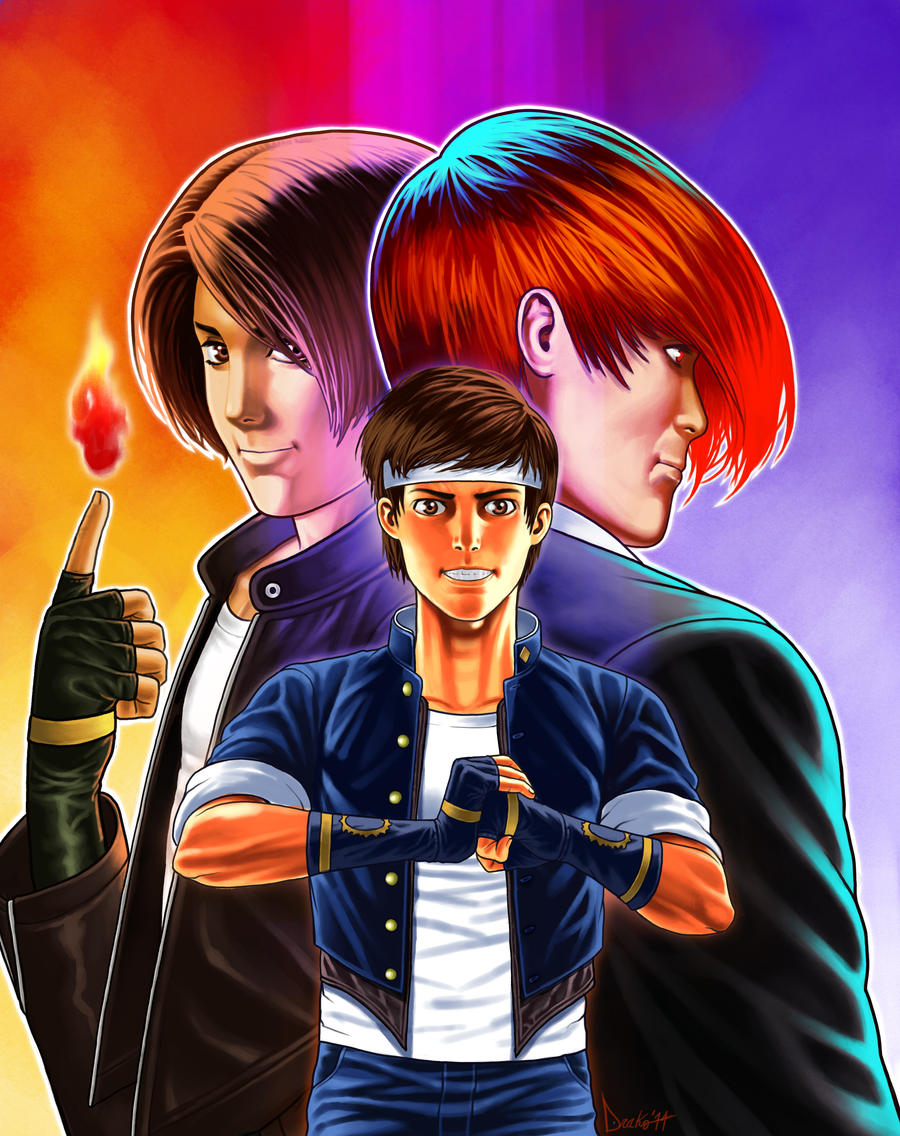 Kof Team Rivals Kyo Iori Team KOF XI (Kyo Iori and Shingo) by DenniDrako on DeviantArt