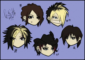 Gazette chibiheads