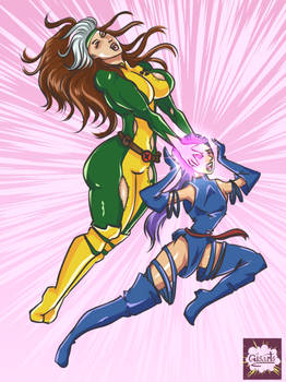 Rogue vs Psylocke