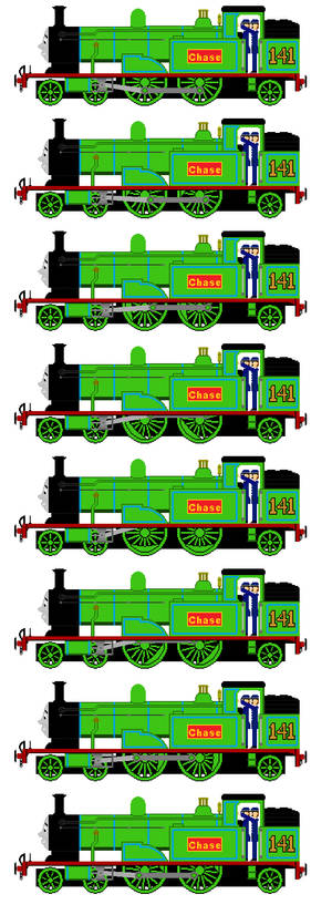 Chase The Adam's Radial Tank Engine Sprite Sheet