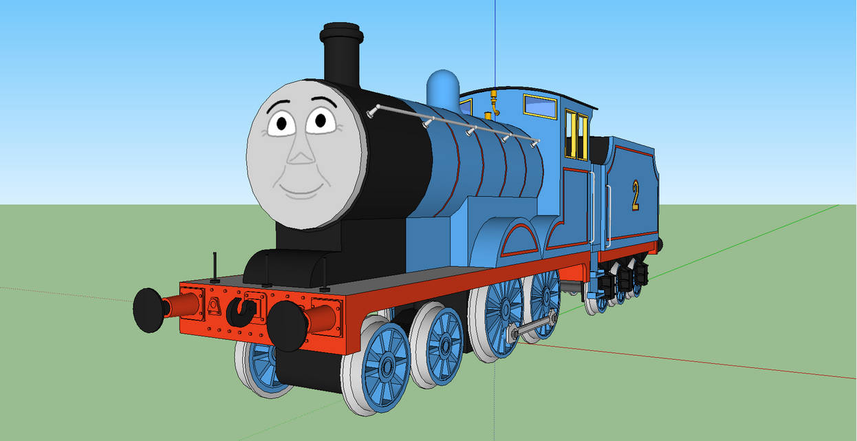 Edward Vector Model Model of Edward by JurassicSteamRacer13 on DeviantArt