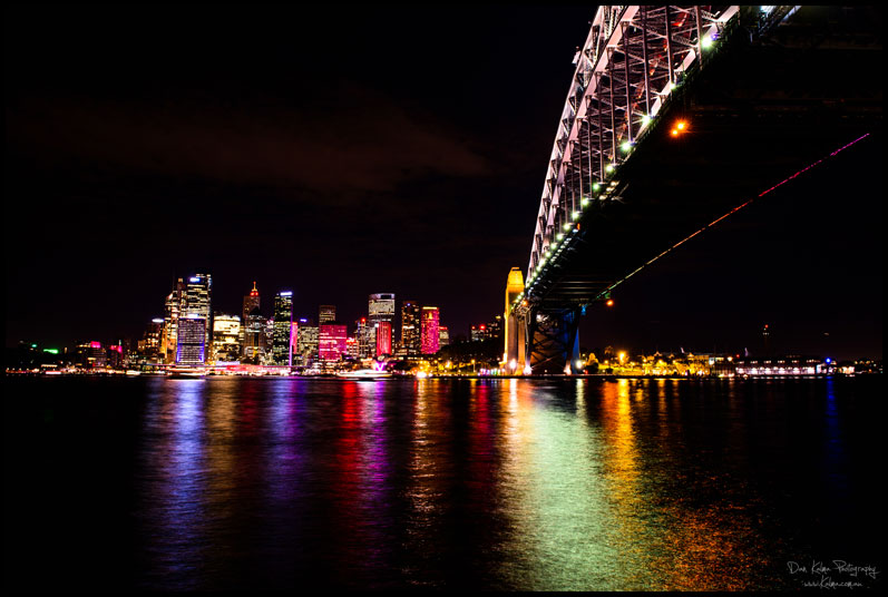 Sydney Harbour Bridge - Vivid Festival