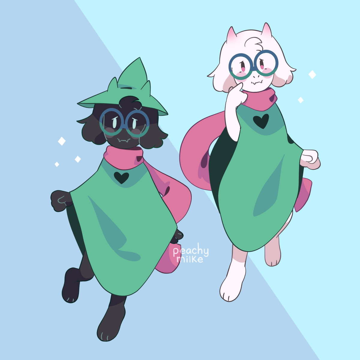 Ralsei (Deltarune) by downthemoss on DeviantArt