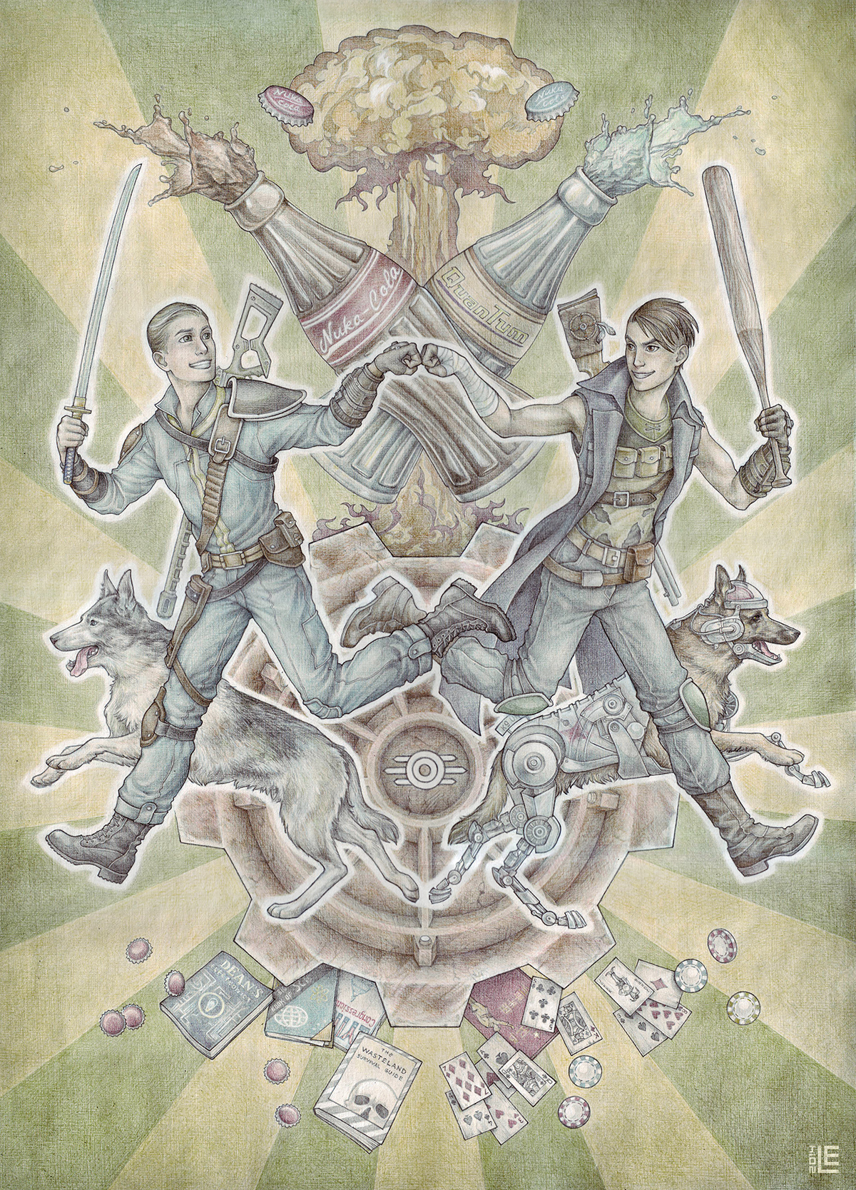 Fallout 3 Deviantart Fallout 3 and Fallout: New Vegas by Lei-Ren on DeviantArt