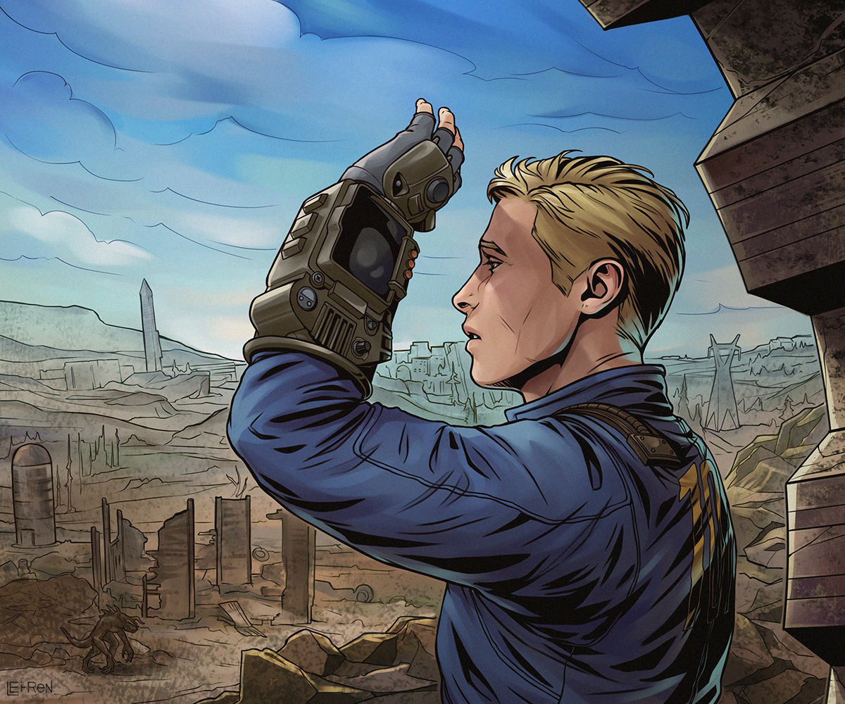 Fallout 3 Deviantart Fallout 3 by Lei-Ren on DeviantArt