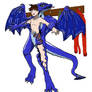 Blue Dragon Costume Transformation (Old)