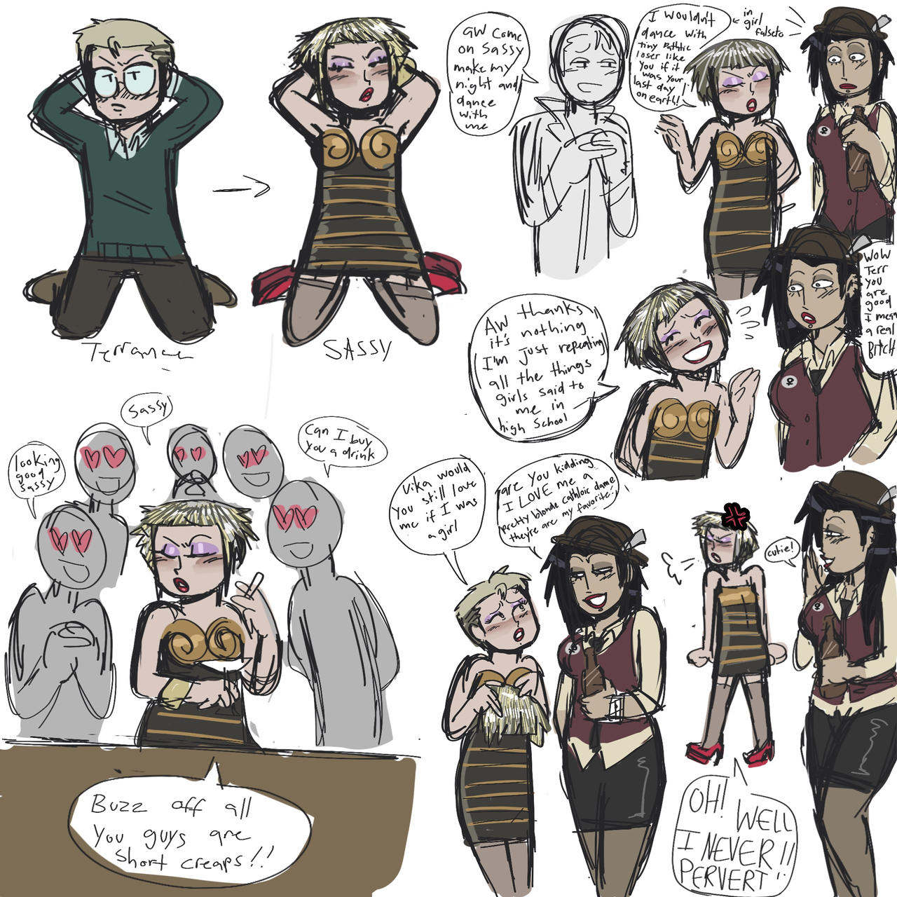 Sassy Brainfall Sassy by n0bodyyy00 on DeviantArt