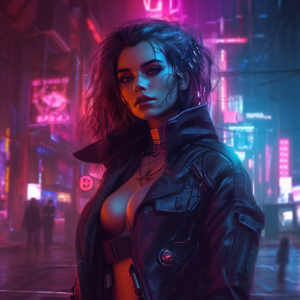 Cyberpunk 2077 girl wallpaper by KgbUmaru on DeviantArt