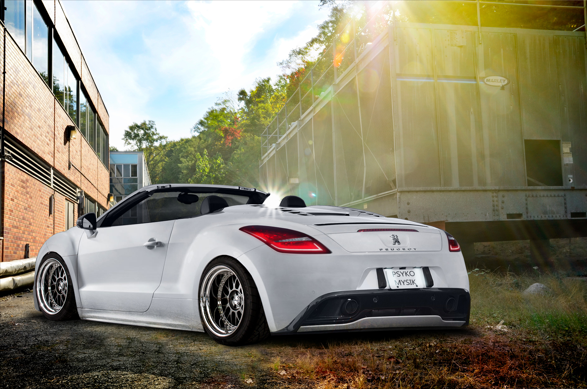 Peugeot RCZ wide