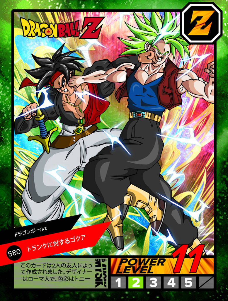 Gokua Vs Trunks Dragon Ball Z Card By Psykomysik By Psykomysik On Deviantart Gokua Vs Trunks Dragon Ball Z Card By Psykomysik By Psykomysik On Deviantart
