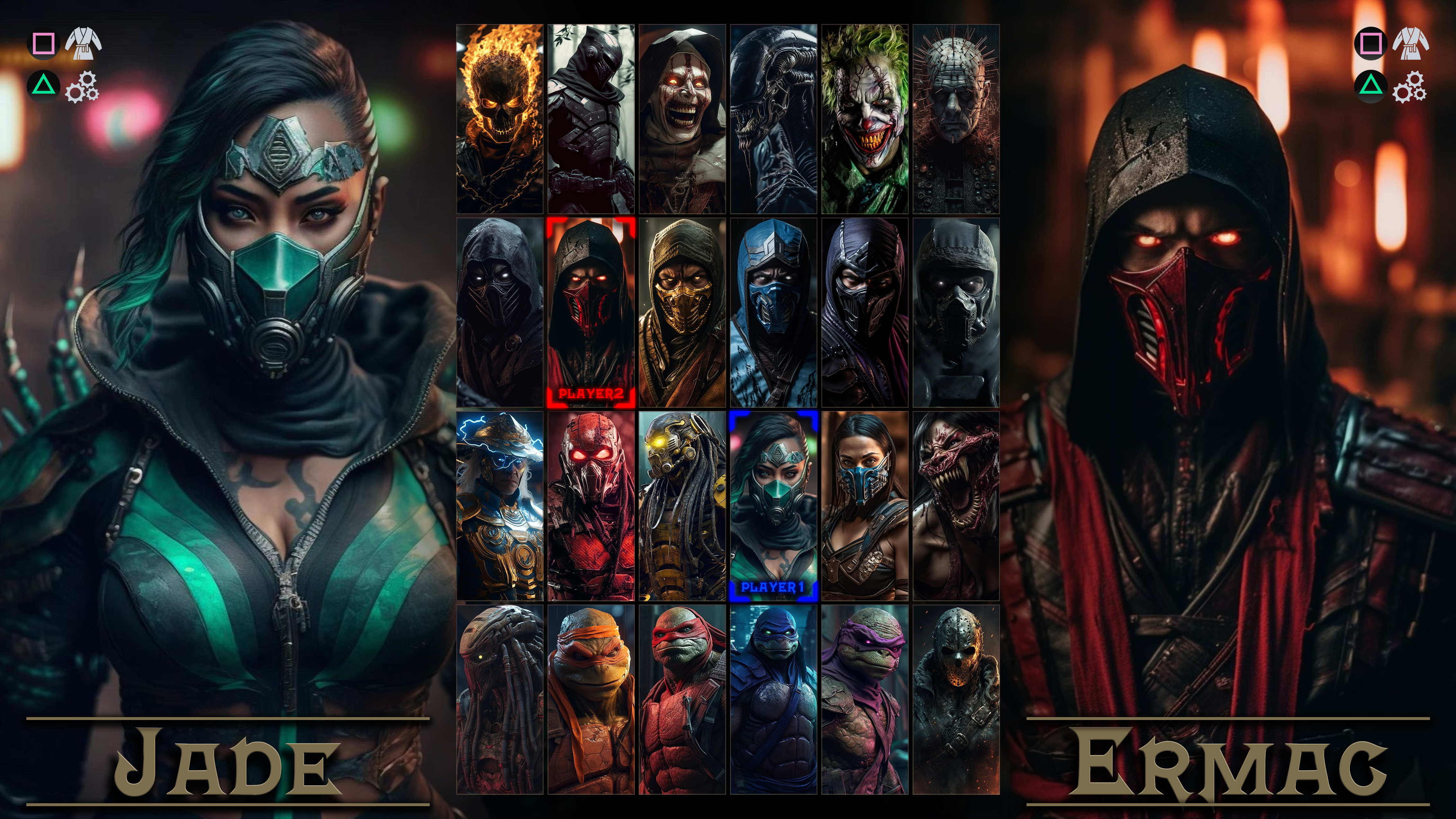 Mortal Kombat 11 Character Select Screen by Kakarotho on DeviantArt