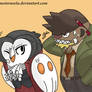 Dartrix Edgeworth and Gumshoos Dt. Gumshoe