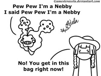 Asdfmovie10 Pokemon Crossover: Pew Pew I'm a Nebby