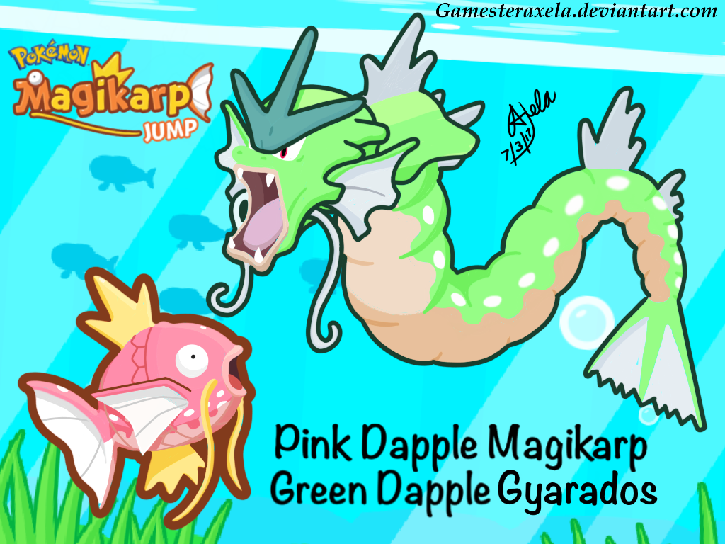 Magikarp Jump: Green Dapple Gyarados