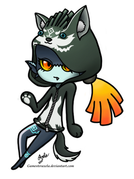 Halloween Collab: Midna with a Wolf Link Hoodie